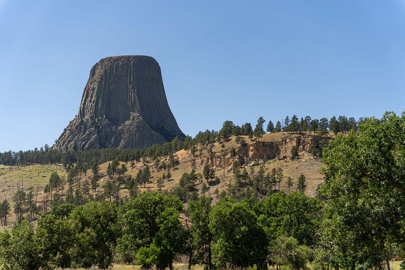 Devils Tower, Wyoming, USA by Jeroen van Deel