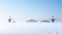 Holland im Schnee von Peter Korevaar Miniaturansicht