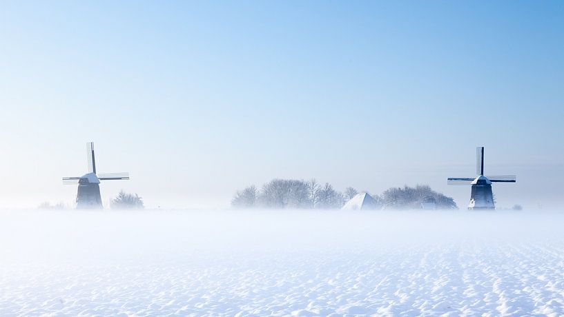 Holland im Schnee von Peter Korevaar