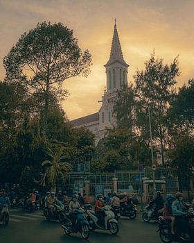 Traffic in ho chi min - Vietnam