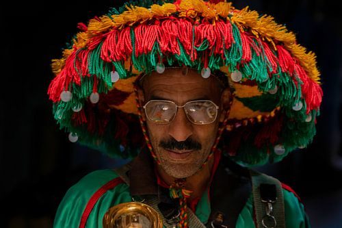 Traditionele waterman in Fez