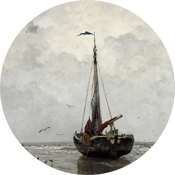 Jacob Maris - Vissersboot