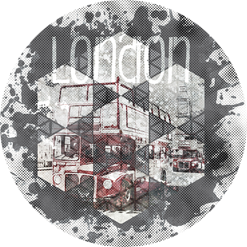 Grafische kunst LONDEN Straatbeeld