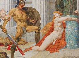 Alexander Rothaug, Menelaos findet Helena von Atelier Liesjes