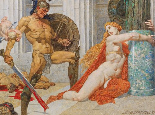 Alexander Rothaug, Menelaos vindt Helena