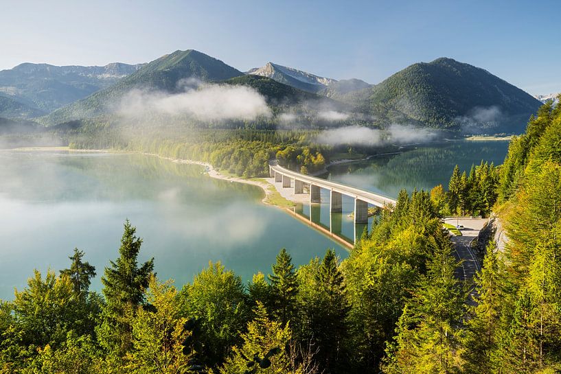 Sylvensteinstausee II von Rainer Mirau
