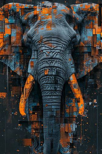 Abstracte olifant