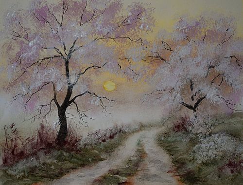Aquarell Nr. 309 von Tania Perneel