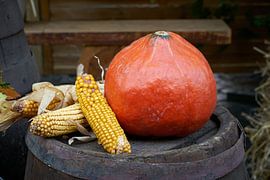 Dekoration zum Erntedankfest von Heiko Kueverling