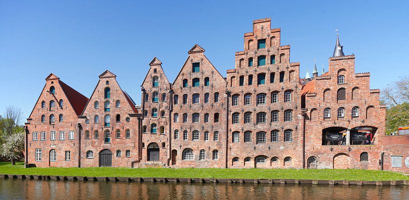 Historische Salzspeicher , Lübeck, Schleswig-Holstein, Deutschland, Europa von Torsten Krüger