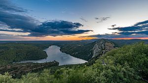 Sonnenuntergang im Monfrague-Nationalpark