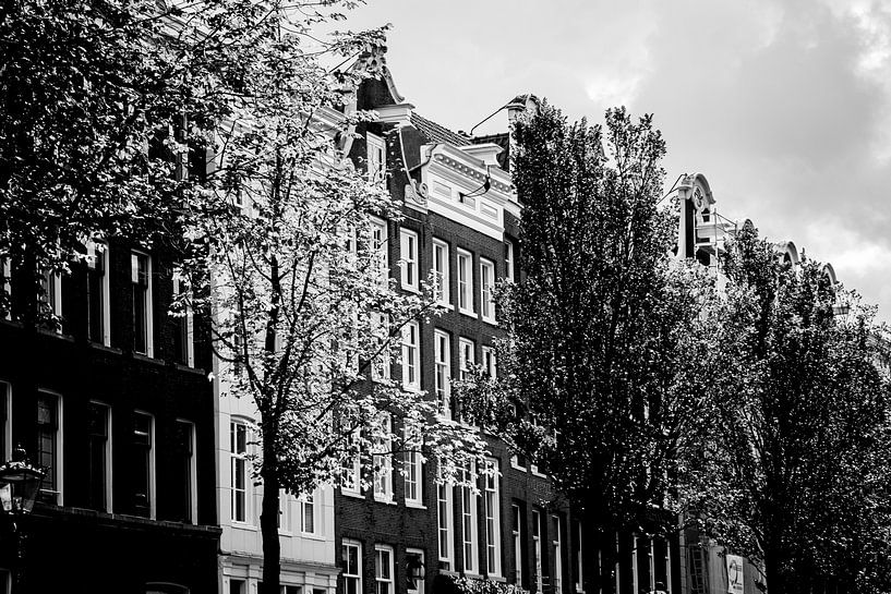 Amsterdam canal houses by Lindy Schenk-Smit