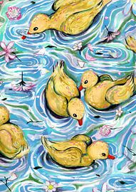 Babyschwüre im Frühling von Dominique Bonne