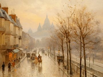 Paris Montmartre by Kees van den Burg