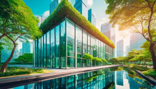 Plantes sur les maisons