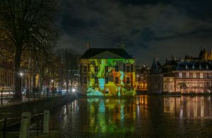 Mauritshuis avec projection de Paulus Potter