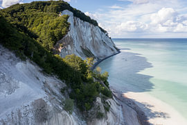 Kreidefelsen von Møns Klint, Dänemark von Menno Schaefer