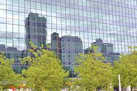 Schiekade Rotterdam reflectie