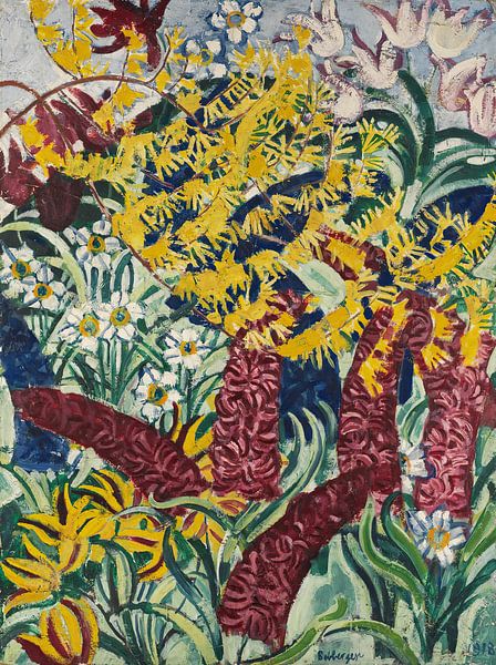 August Babberger - Gartenblumen I (1918) von Peter Balan