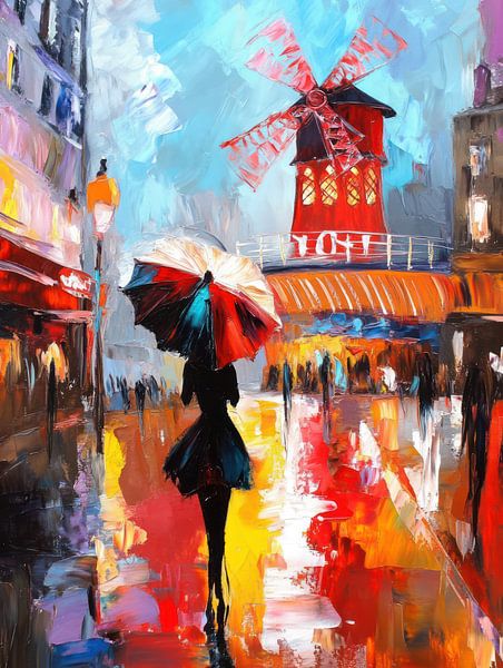 Moulin Rouge von Franka Poulain