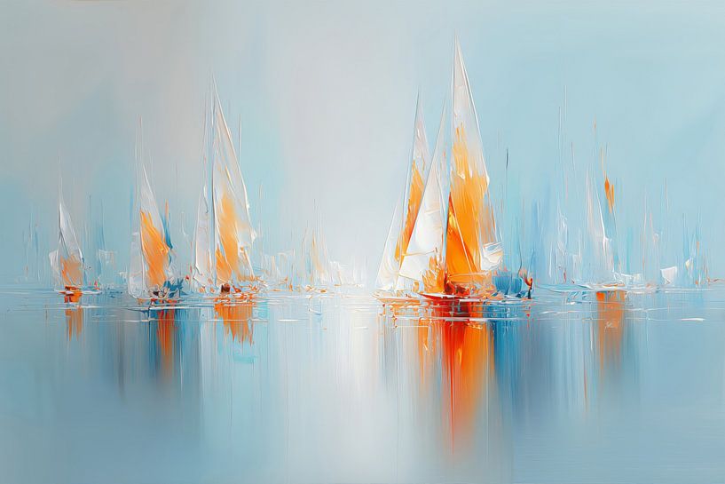 Moderne Segelboote von ARTemberaubend