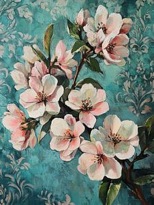 Blossom | Rosa Weiße Blumen