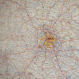 Berlijn op de Autoatlas van World Maps