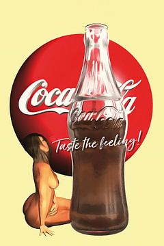 Pop Art - Coca Cola Taste the feeling