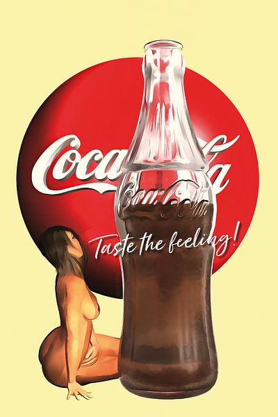 Pop Art – Coca Cola Taste the feeling par Jan Keteleer