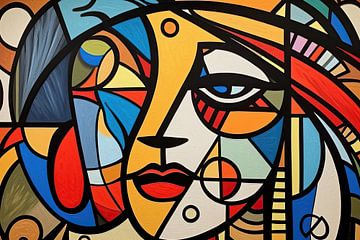 Moderner Picasso Nr. 7.94 von ARTEO Gemälde