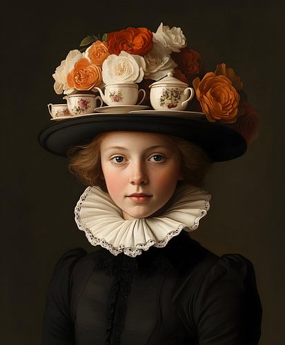 Imagination élégante : un chapeau plein de beauté