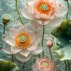 Lotus Aqua von Jacky