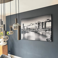 Klantfoto: Rotterdam aan de Maas  van Rob van der Teen, als ArtFrame