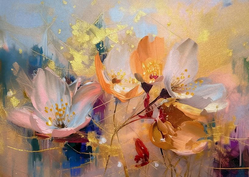 Blüte des Brombeerstrauchs von Studio Pieternel