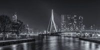 Erasmusbrücke in Rotterdam am Abend - 4 von Tux Photography Miniaturansicht