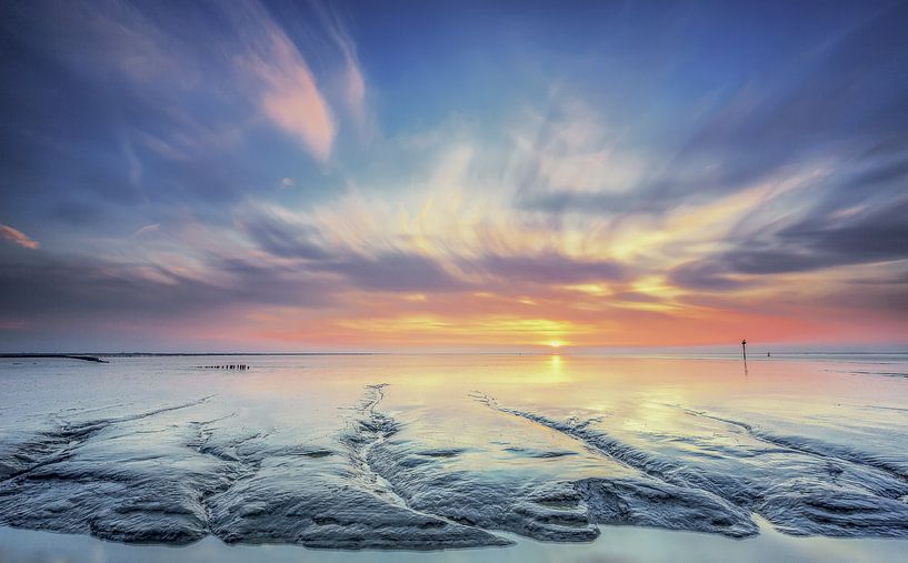 Canaux des Wadden Holwerd par Jurjen Veerman