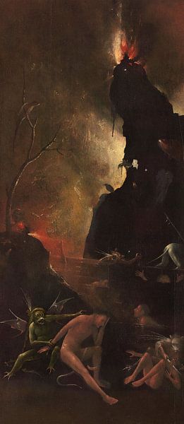 L'enfer, Hieronymus Bosch par Des maîtres magistraux