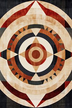 Boho-Malerei von Moderne Kollektion