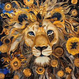 Goldener Löwe von ARTemberaubend