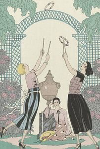 George Barbier – Le Jeu des Graces (1921)