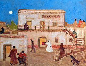 Pedro Figari, Der erste Streit