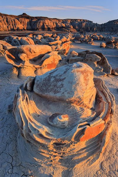 Usine d'œufs dans la région sauvage de Bisti par Henk Meijer Photography