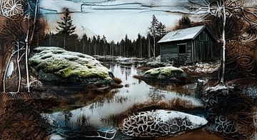 wintermoerassen van Nick Wendt
