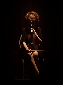 de Violiste en haar parel || Strijkinstument || Muziek van Rita Kuenen