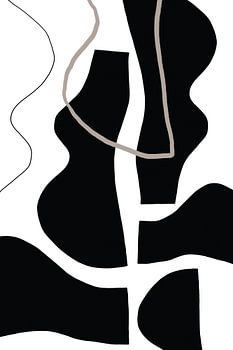 Fließende Silhouetten