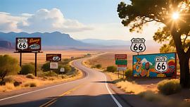 Weite der Route 66 von Jean Pierre