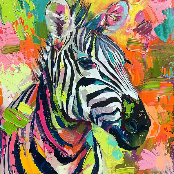 Zebra par Poster Art Shop