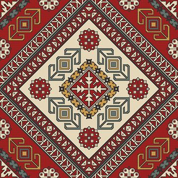 Persian seamless pattern design by Richard Laschon