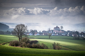 Blick auf die Kapelle Schönberg