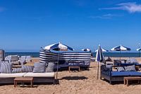 Bleu et blanc à Scheveningen